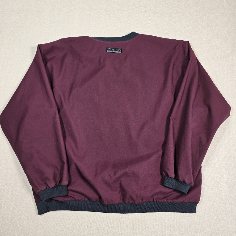 Forrester’s Reversible Golf Pullover Jacket Plaid… - image 4